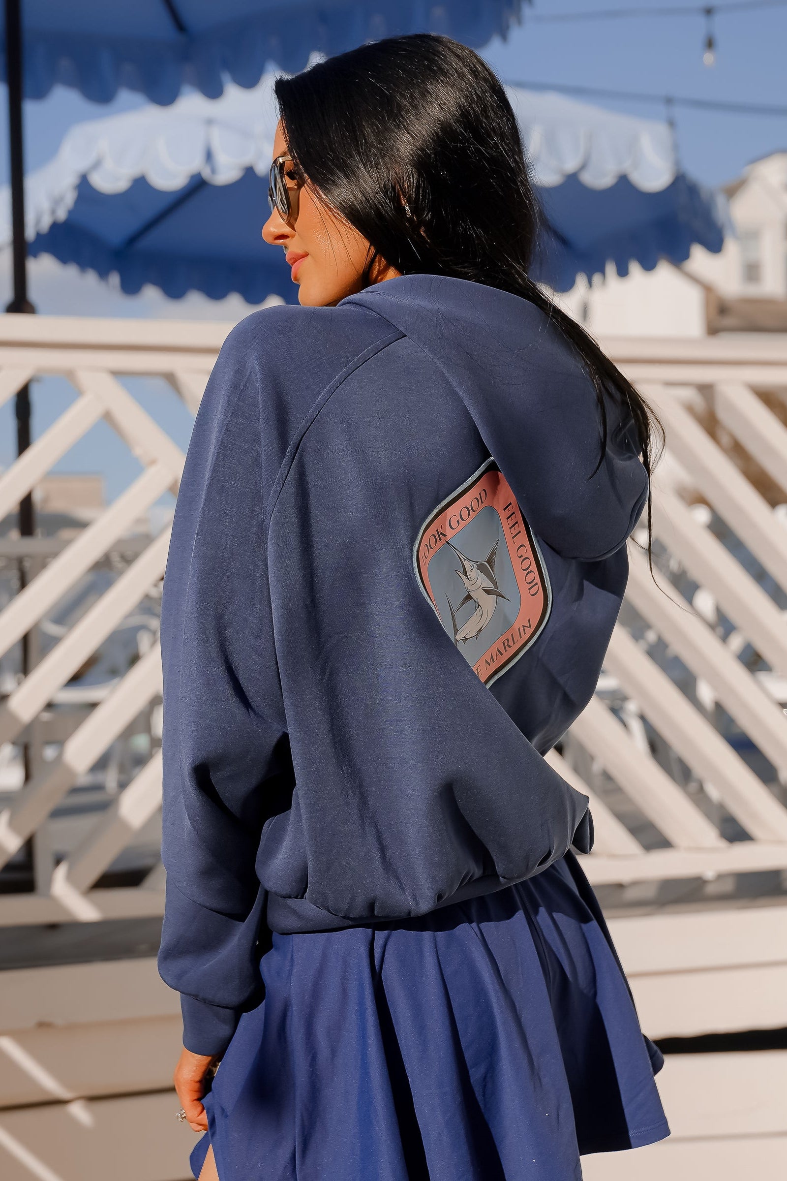 LGFGRG Breezy Crop Hoodie