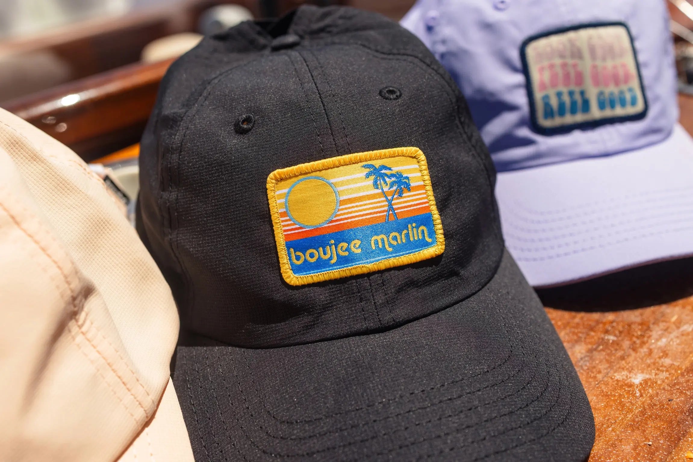Sunset Ponytail Hat Boujee Marlin