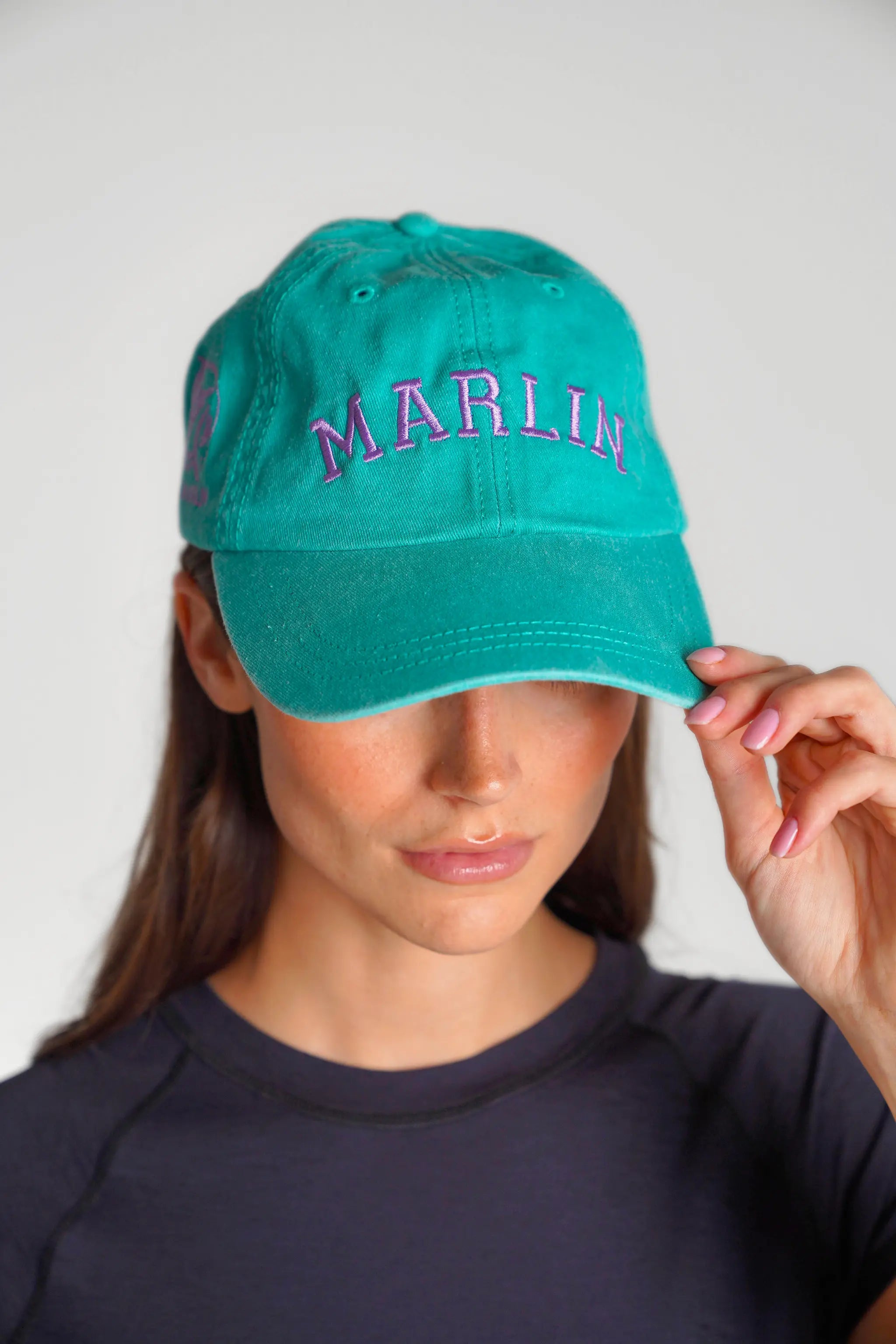 Marlin Dad Cap - Seafoam Boujee Marlin