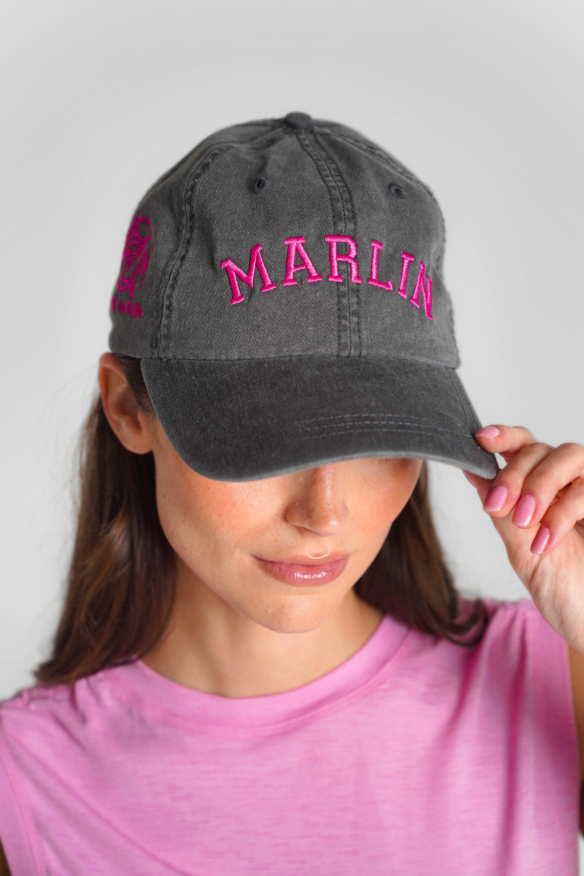 Marlin Dad Cap - Midnight Bite Boujee Marlin