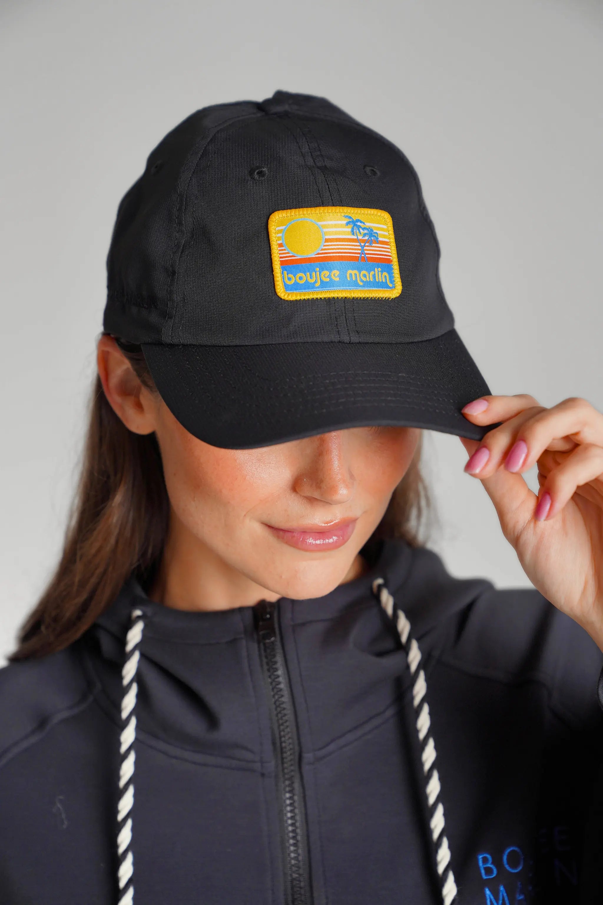 Sunset Ponytail Hat Boujee Marlin