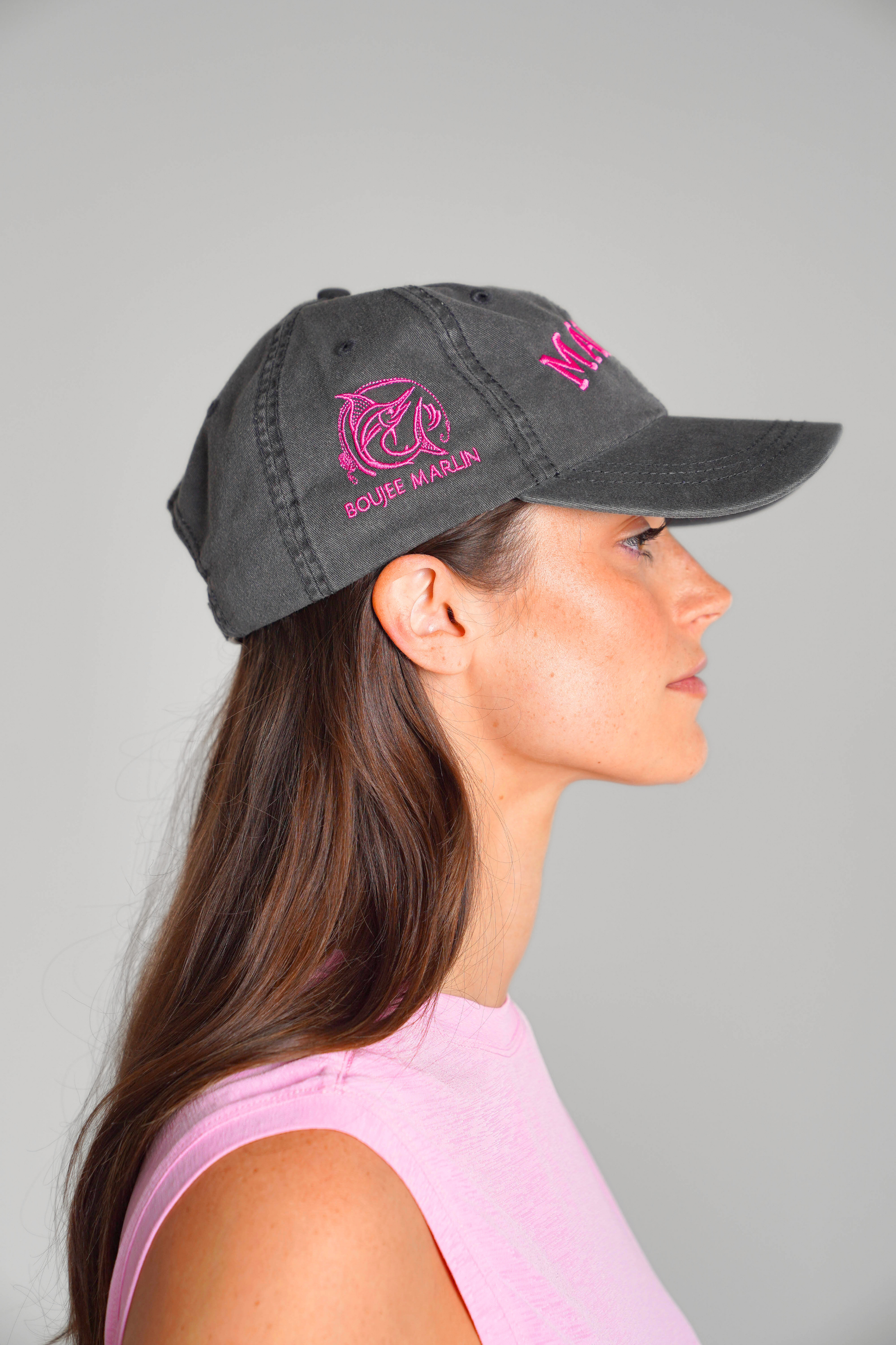 Marlin Dad Cap - Midnight Bite Boujee Marlin