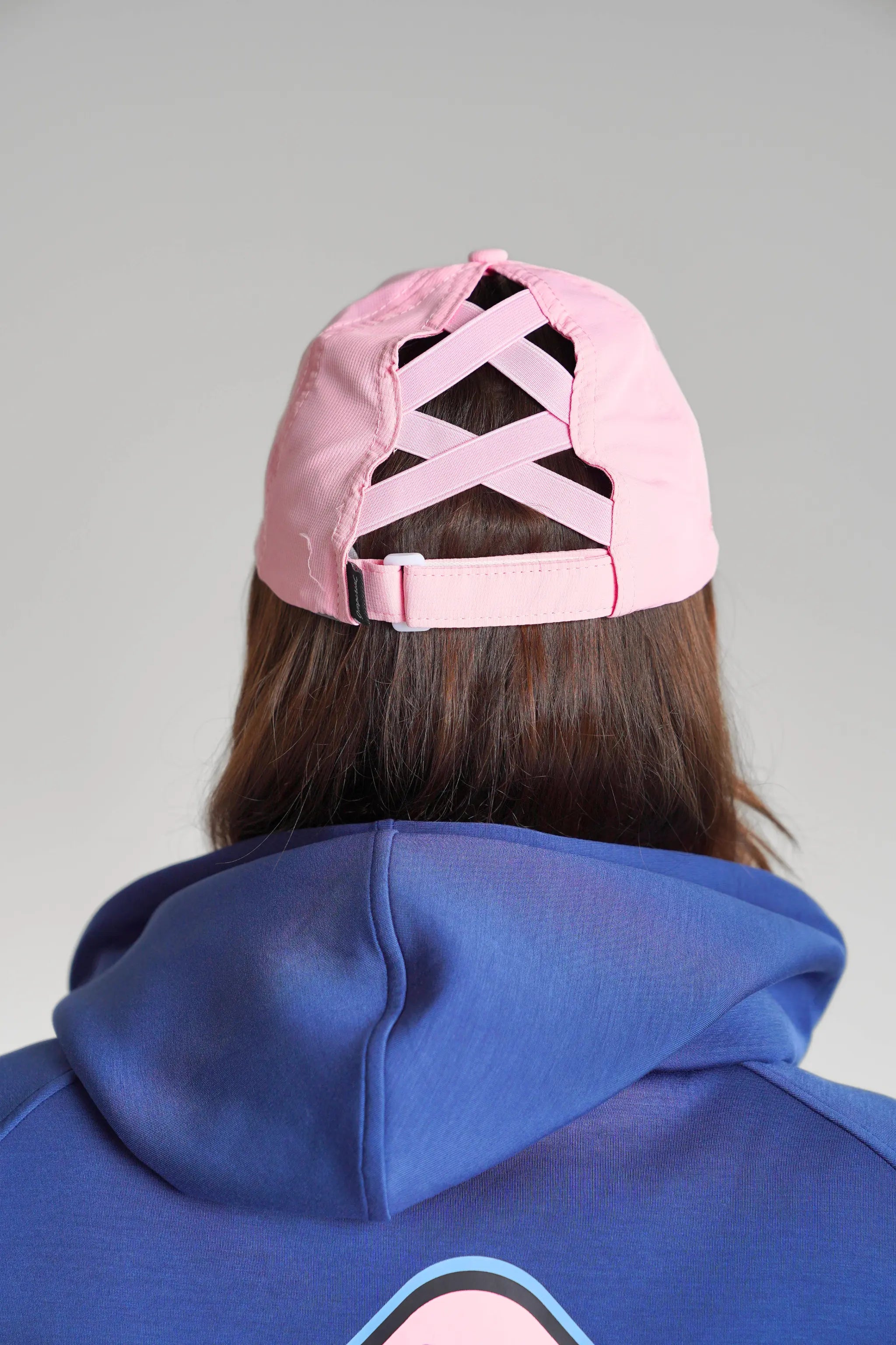 Pink Marlin Ponytail hat Boujee Marlin
