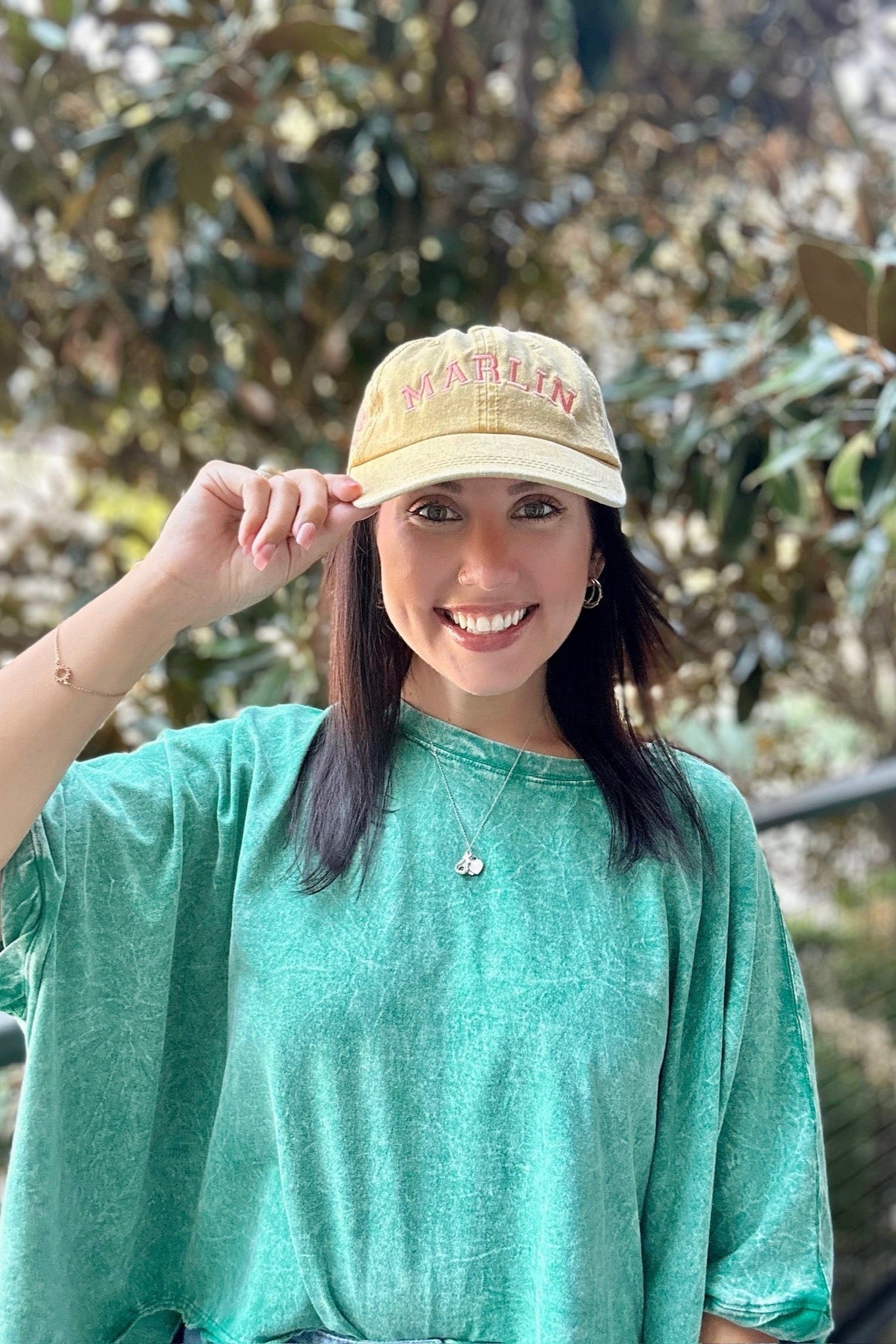 Marlin Dad Cap - Yellowfin Boujee Marlin