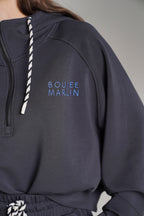 Sunset Breezy Crop Hoodie
