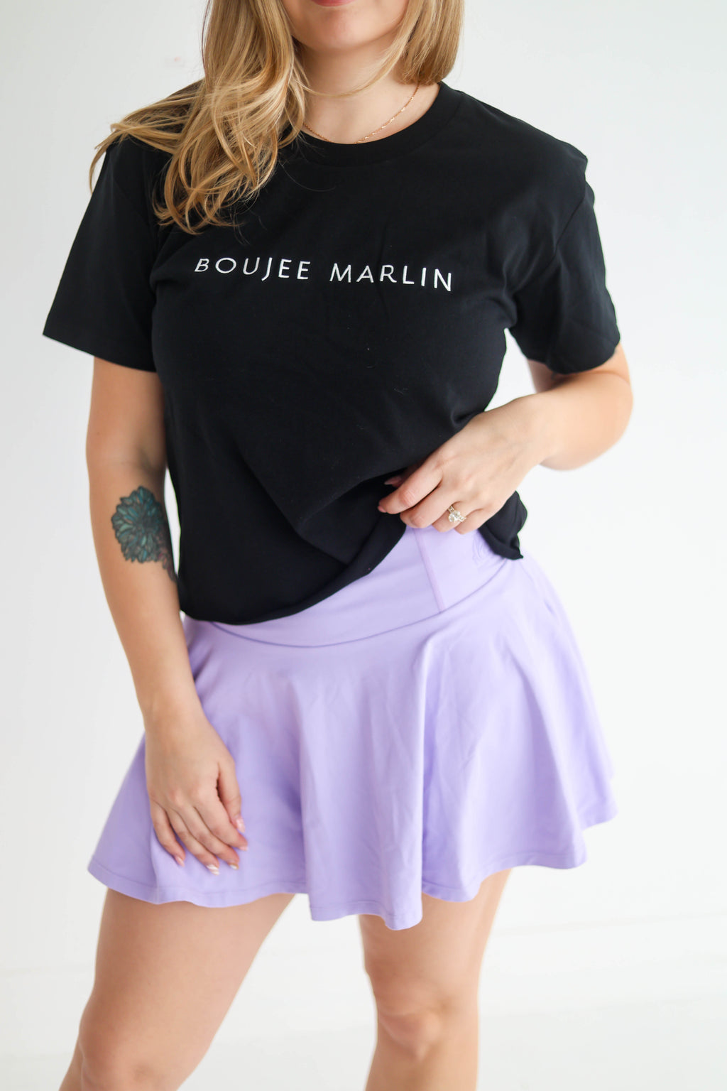Boujee Marlin Crop Tee