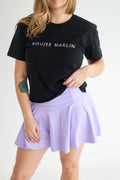 Boujee Marlin Crop Tee