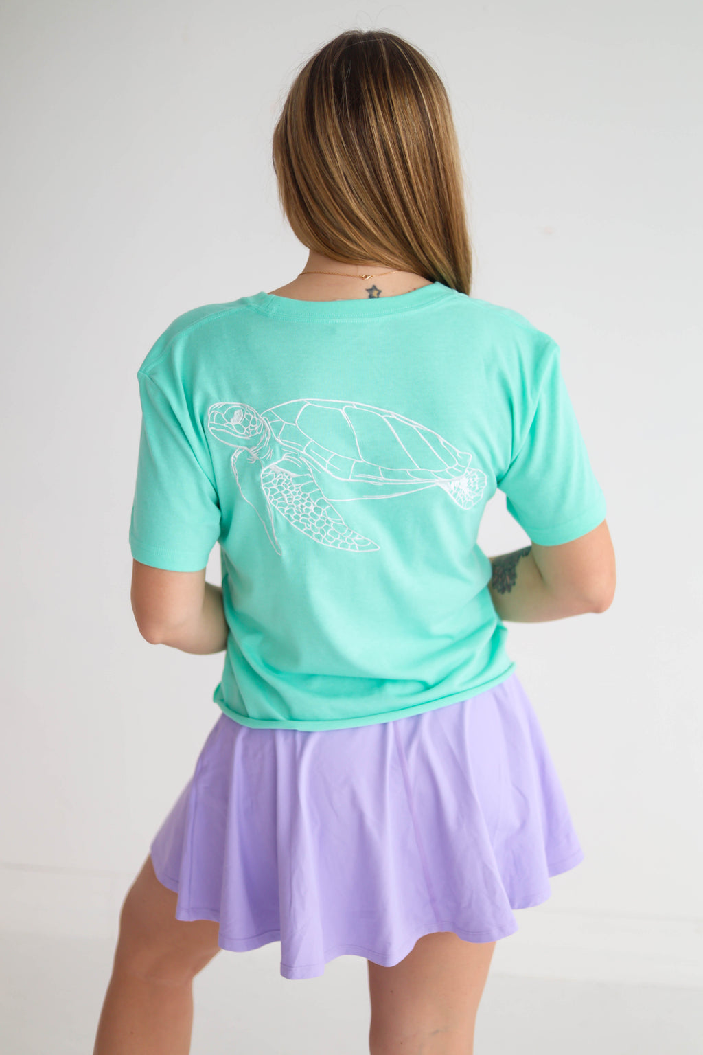 Turtle Crop Tee