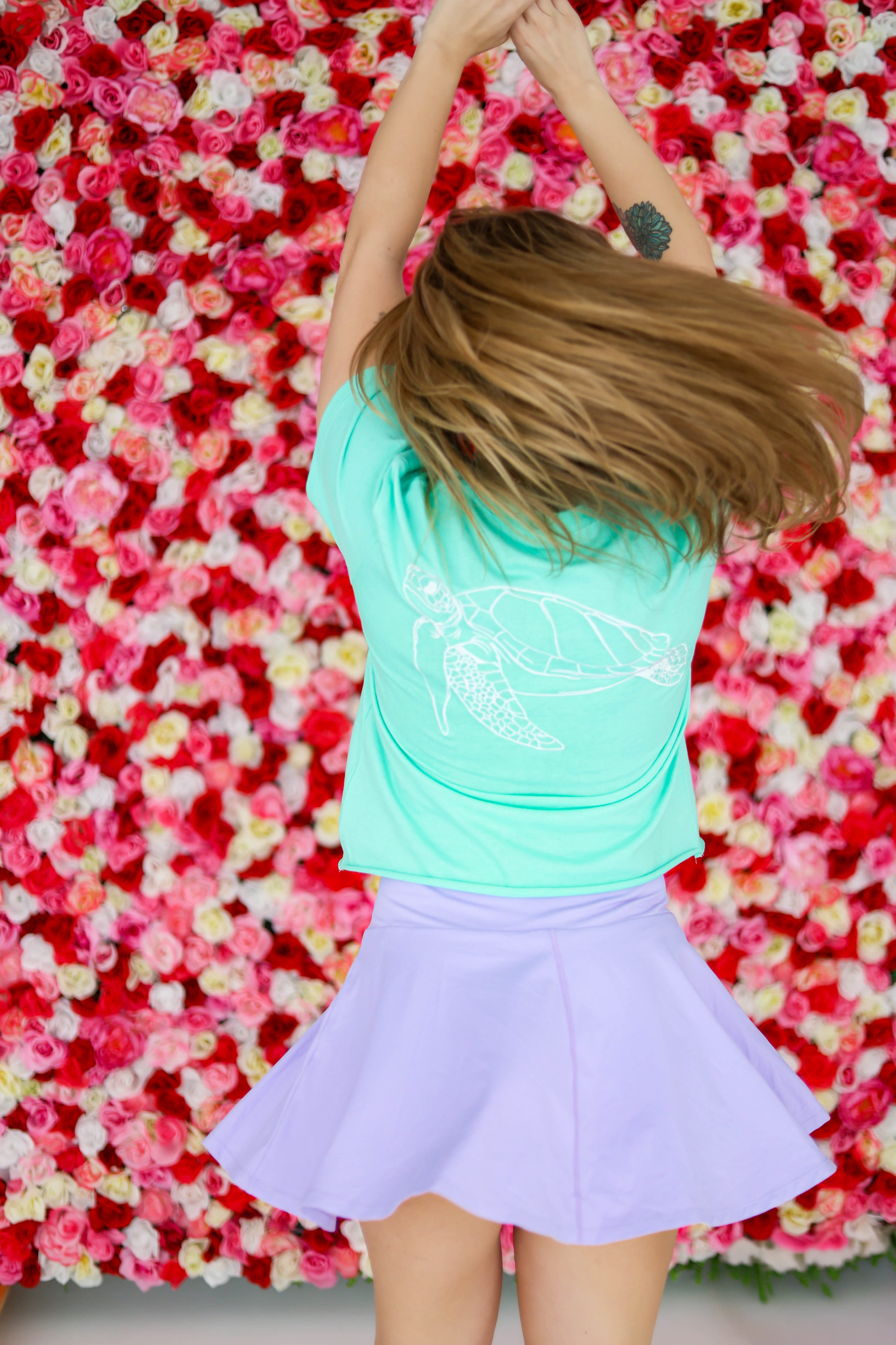 Swivel Skirt - Coastal Lilac