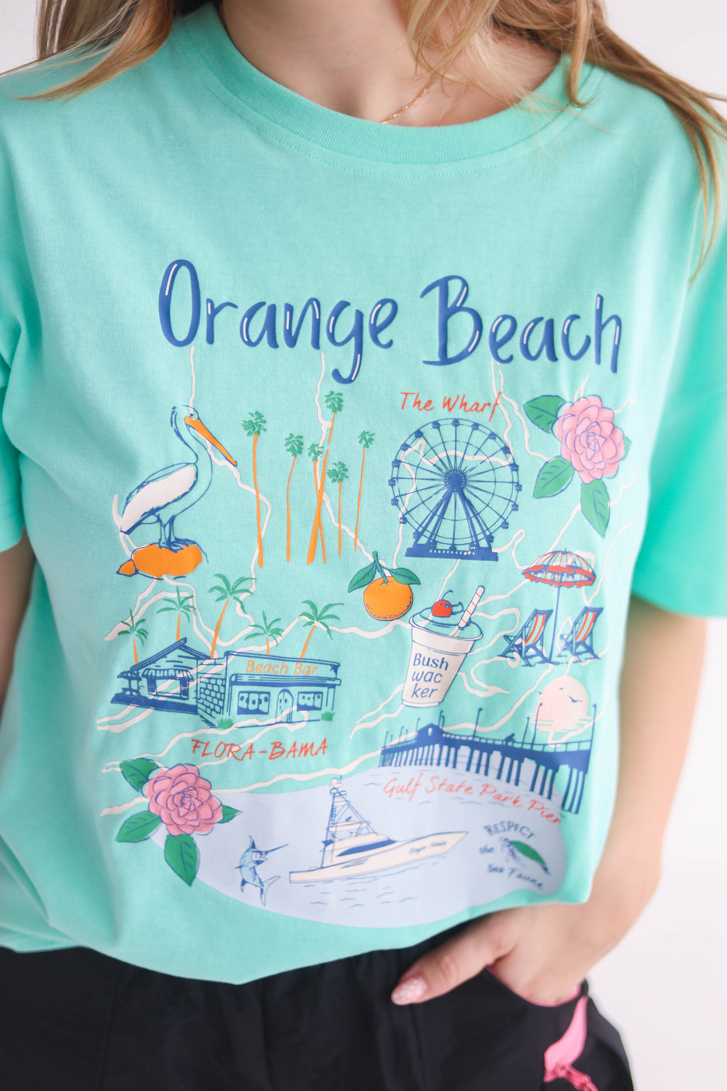 Orange Beach Tee