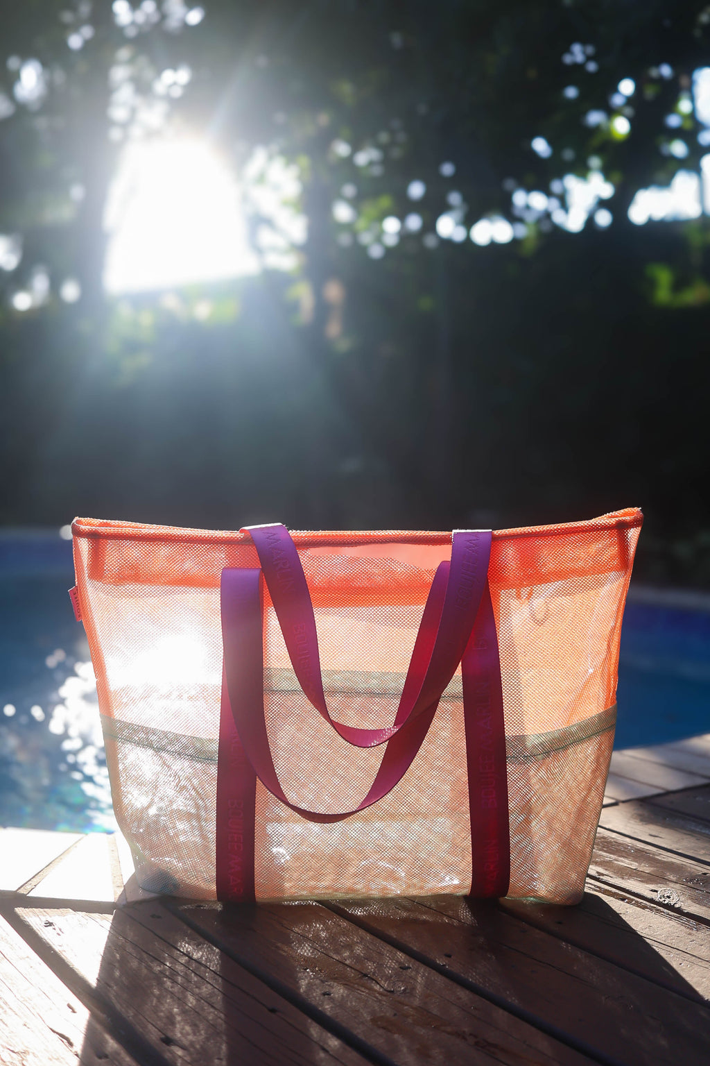 Boujee Beach Bag - Starfish Coral