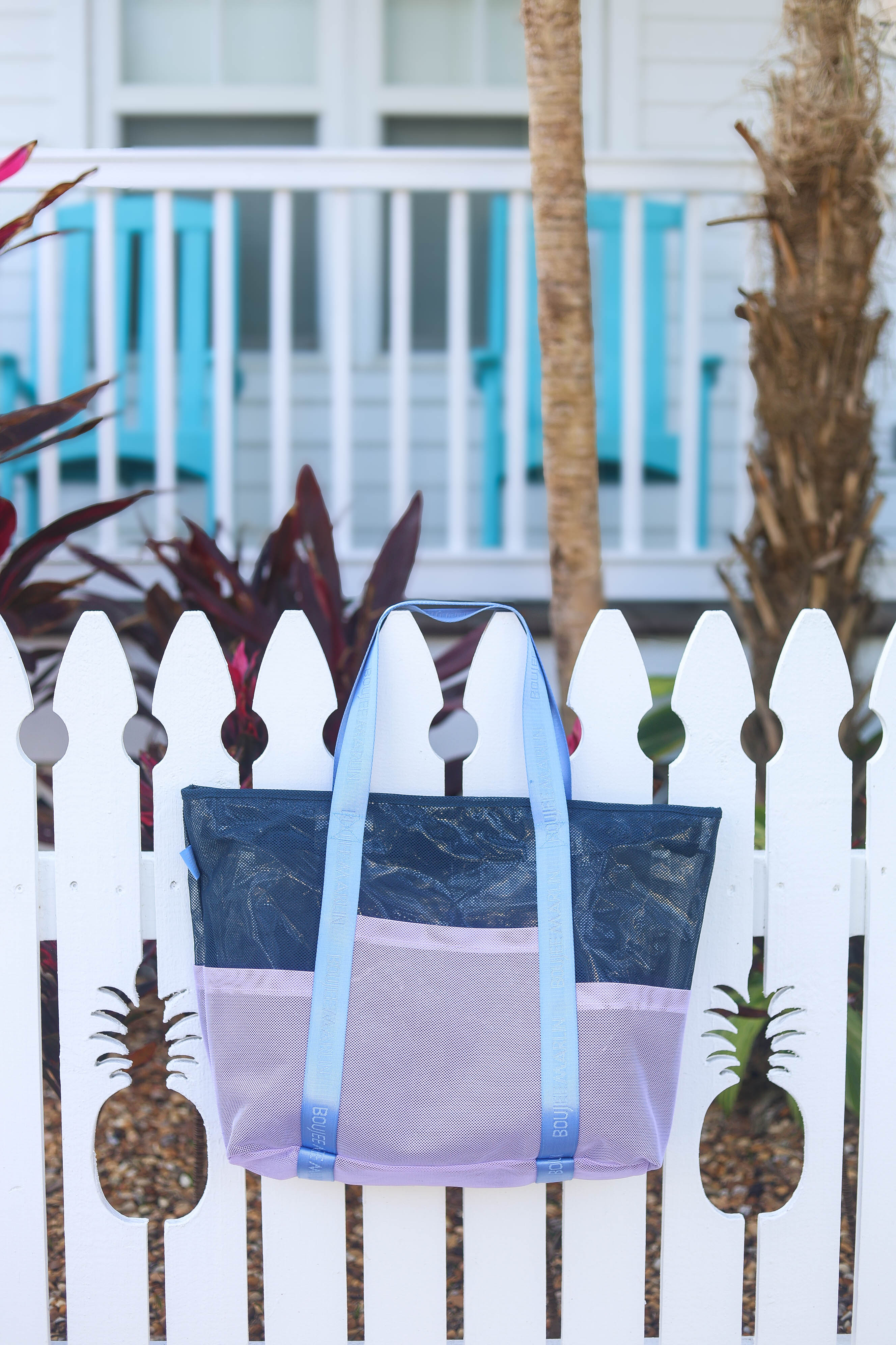 Boujee Beach Bag - Deep Sea
