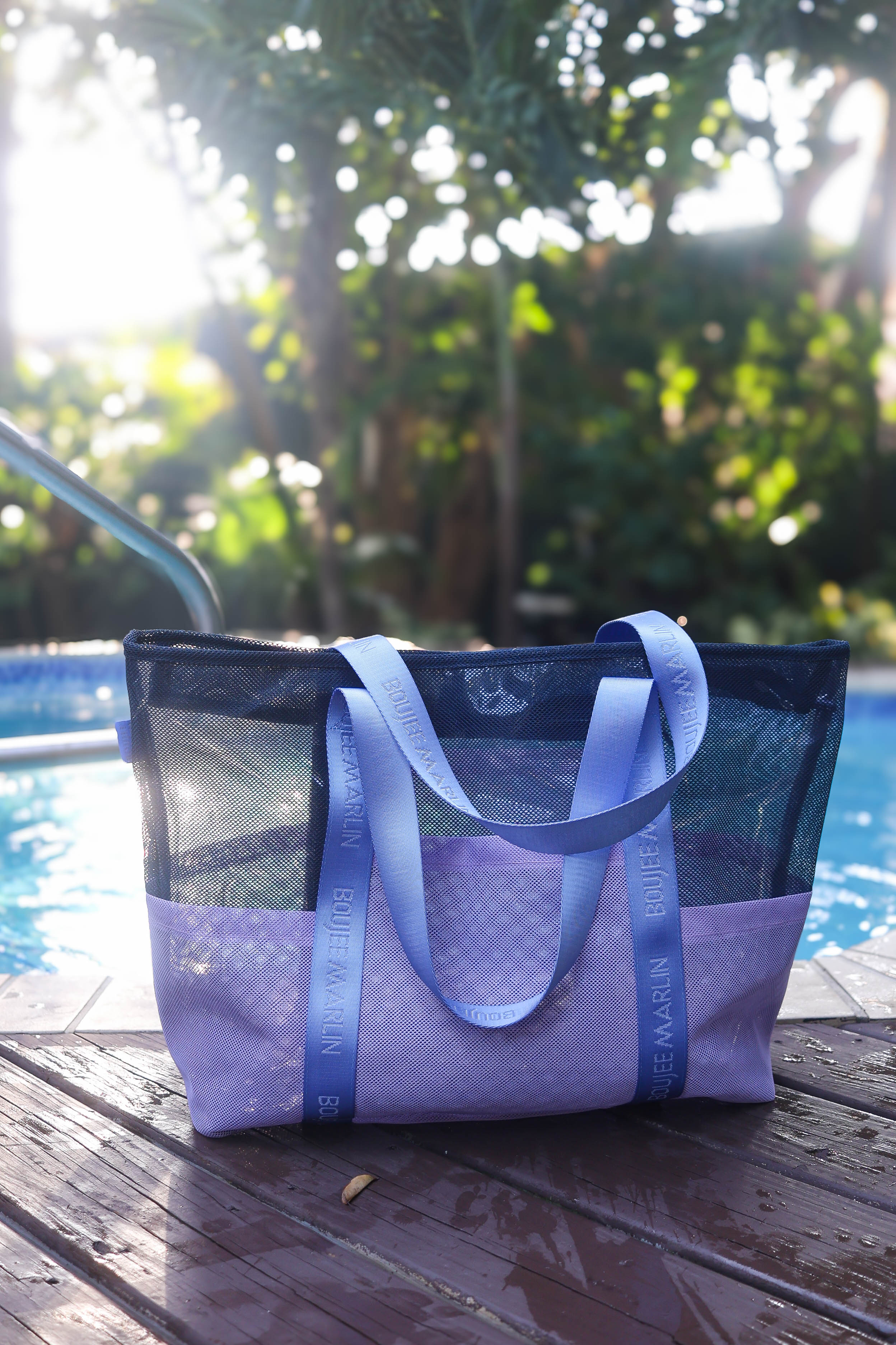 Boujee Beach Bag - Deep Sea