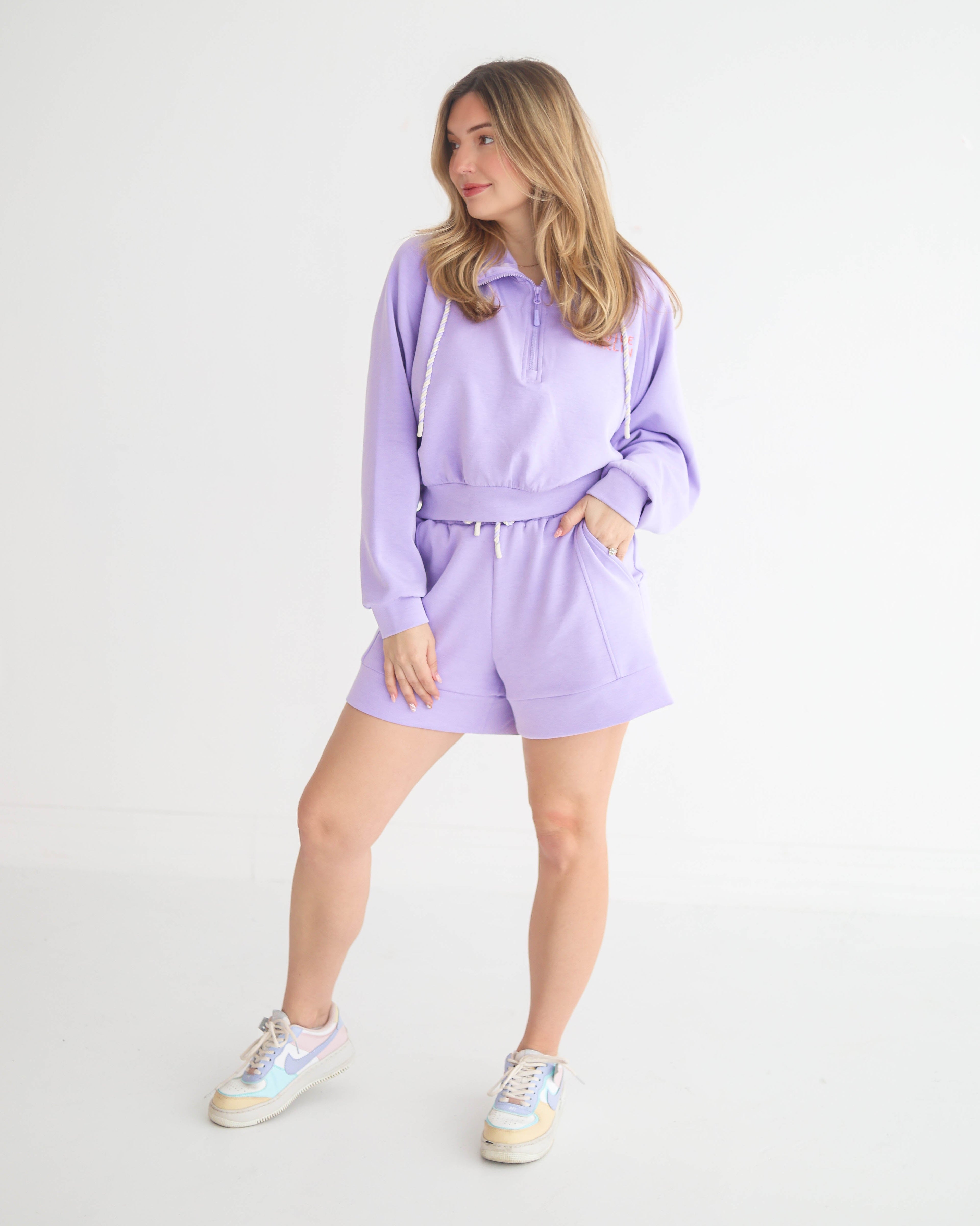Low Tide Shorts - Coastal Lilac