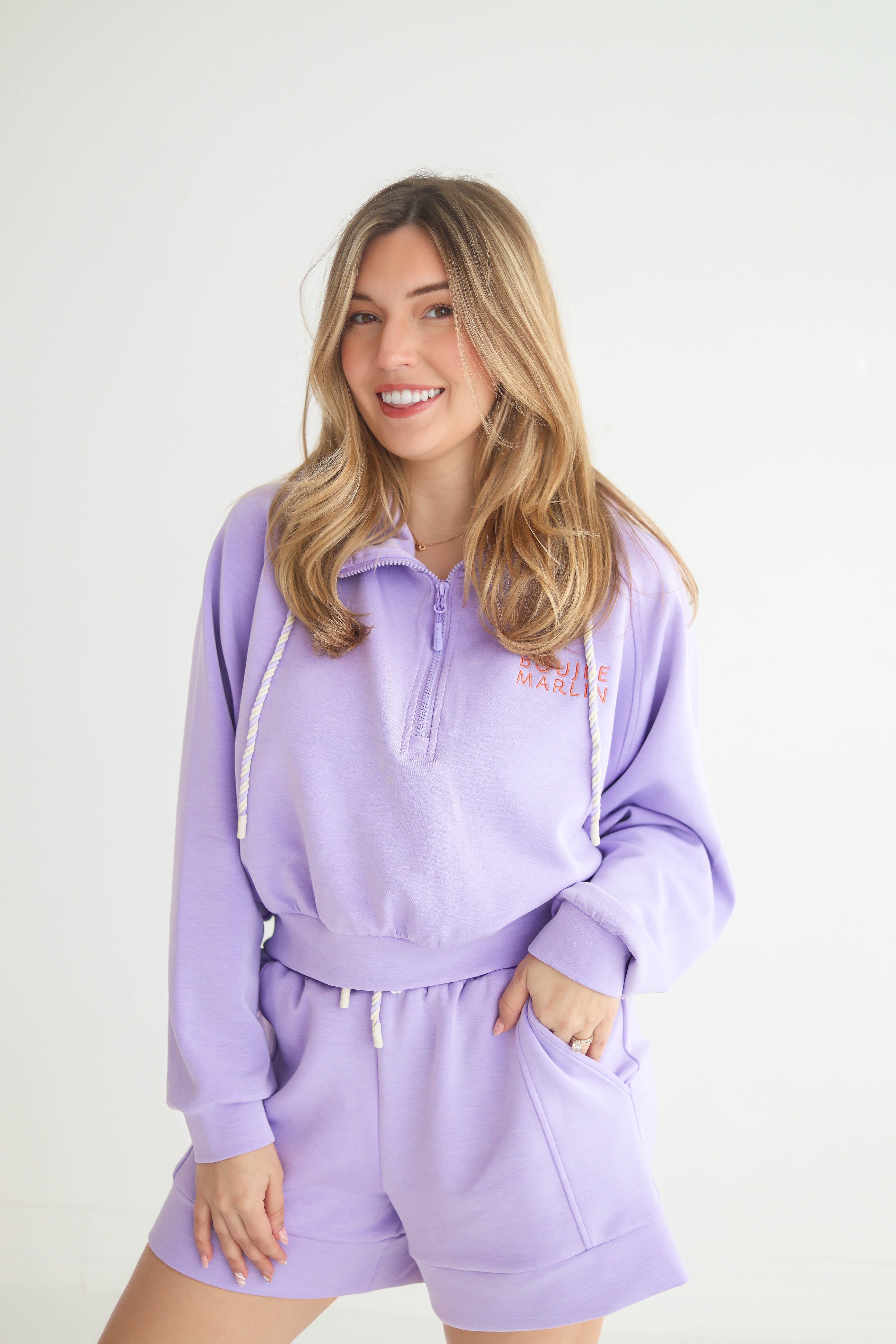 Anchor Breezy Crop Hoodie