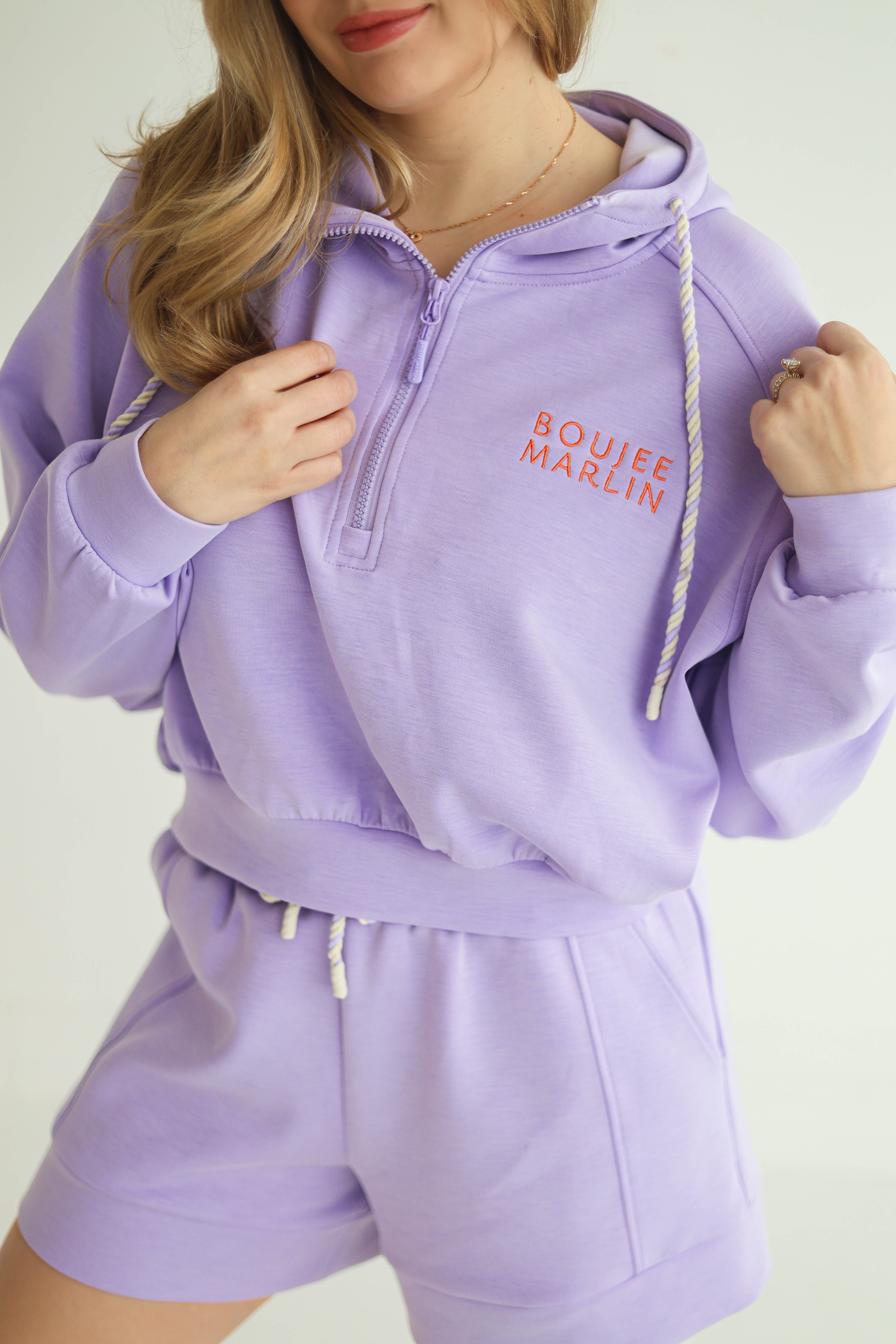 Anchor Breezy Crop Hoodie