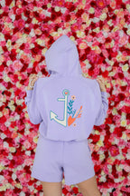 Anchor Breezy Crop Hoodie