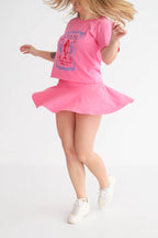 Swivel Skirt - Pink Marlin