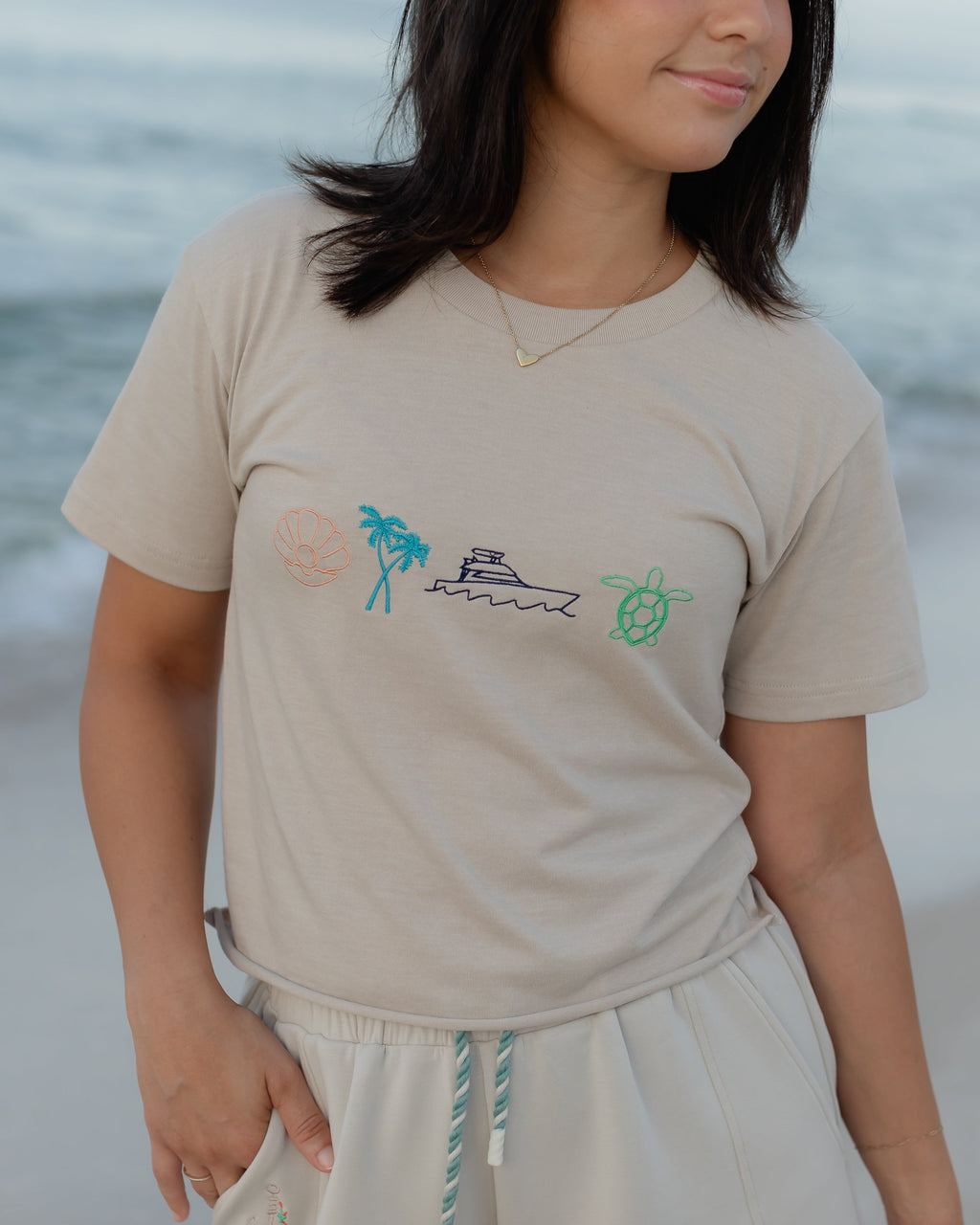 Icon Crop Tee