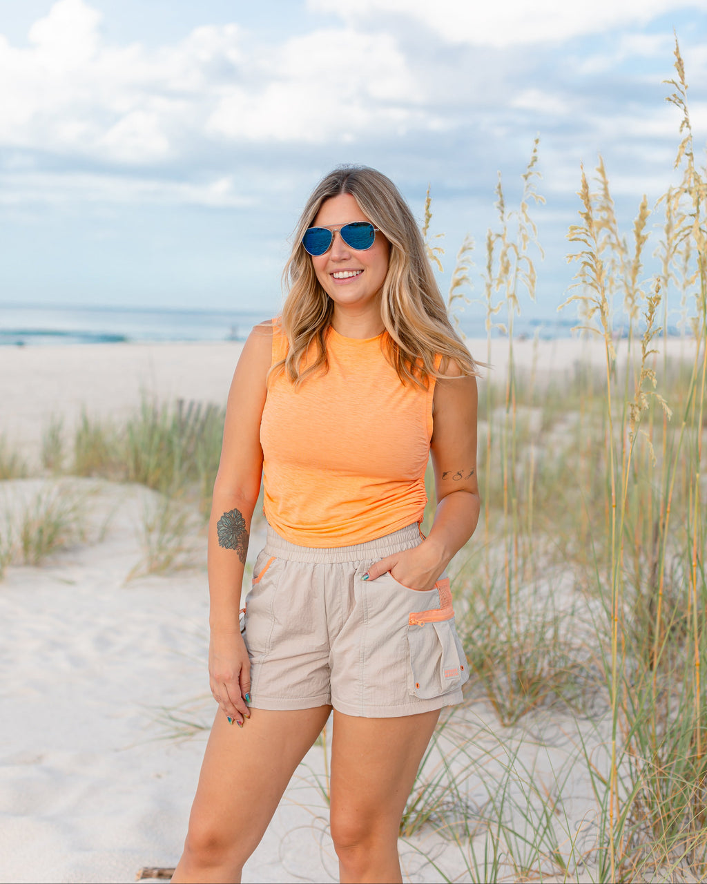 Catch & Release Short - Sand Dollar