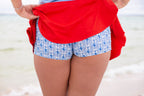 Swivel Skirt - Liberty Red