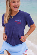 American Seas Crop Tee