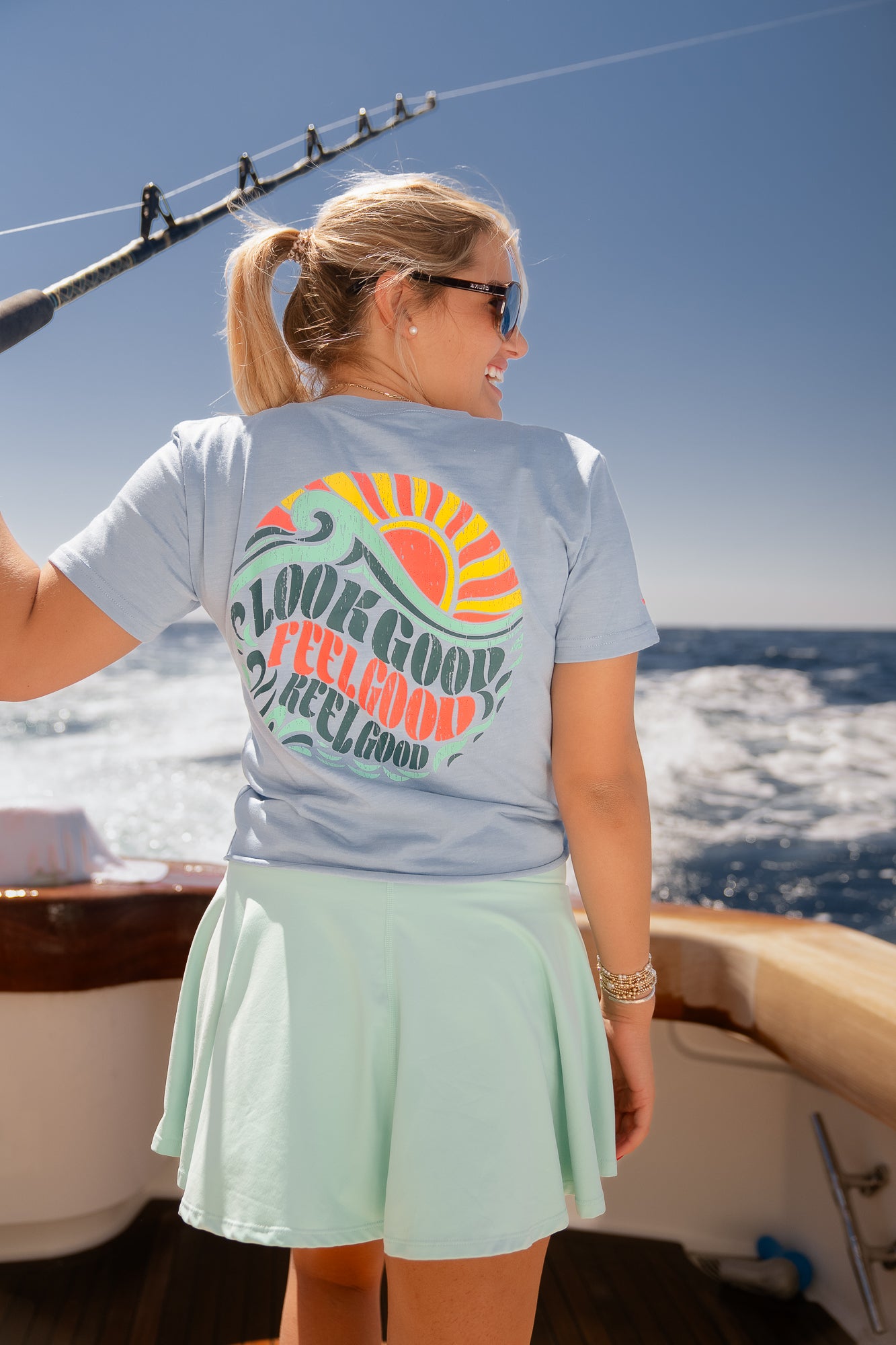 Sunset LGFGRG Crop Tee