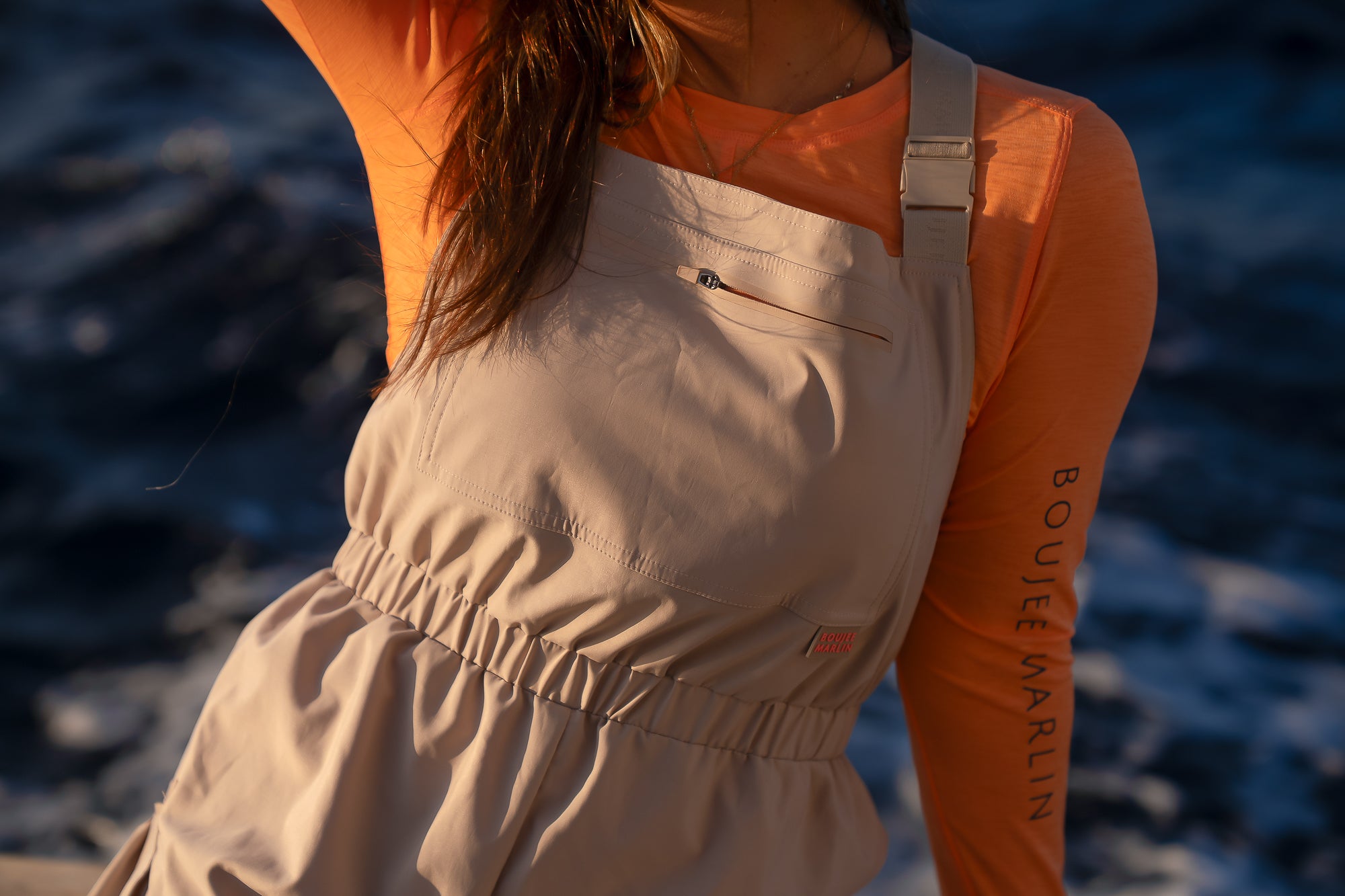 Boujee Bib - Sand Dollar