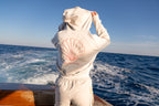 Seashell Breezy Crop Hoodie