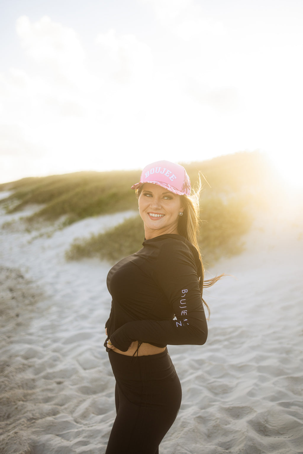 Boujee Hat - Pink Camo