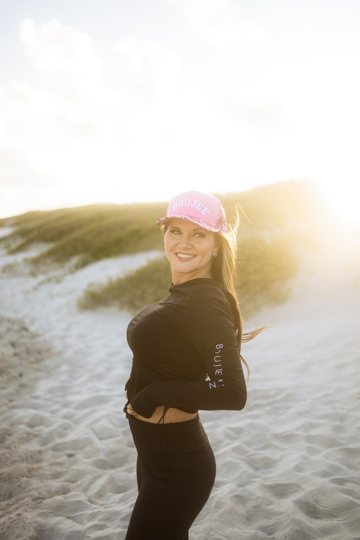 Boujee Hat - Pink Camo