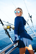 Tight Lines Hoodie - Deep Sea