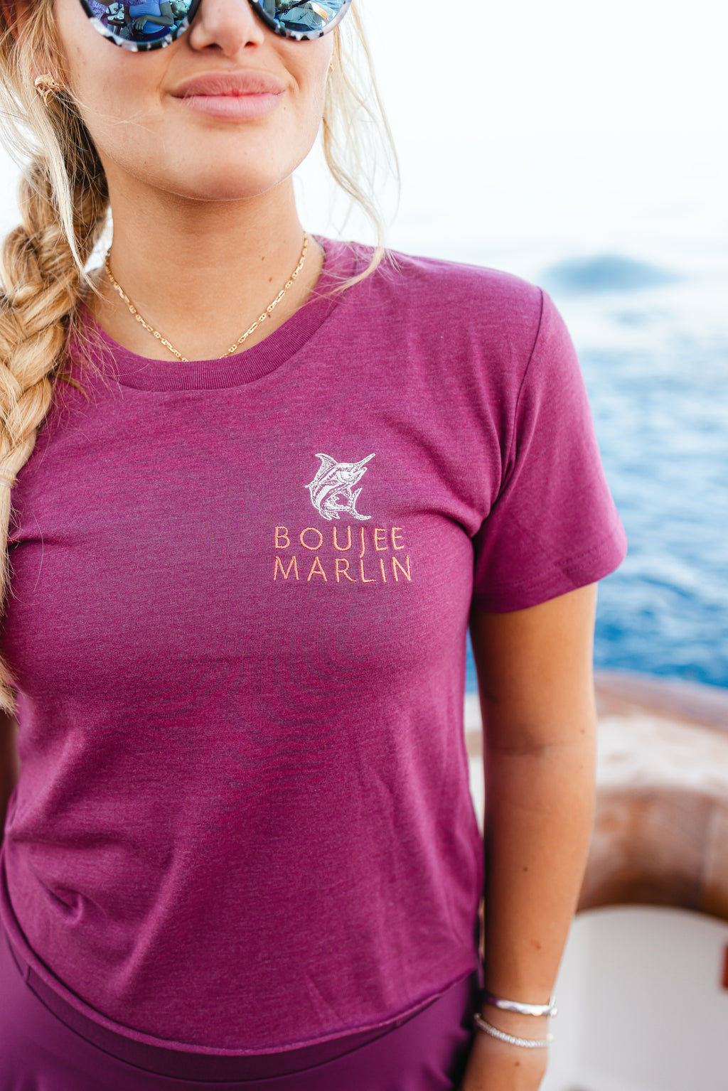 Fishing Club Crop Tee