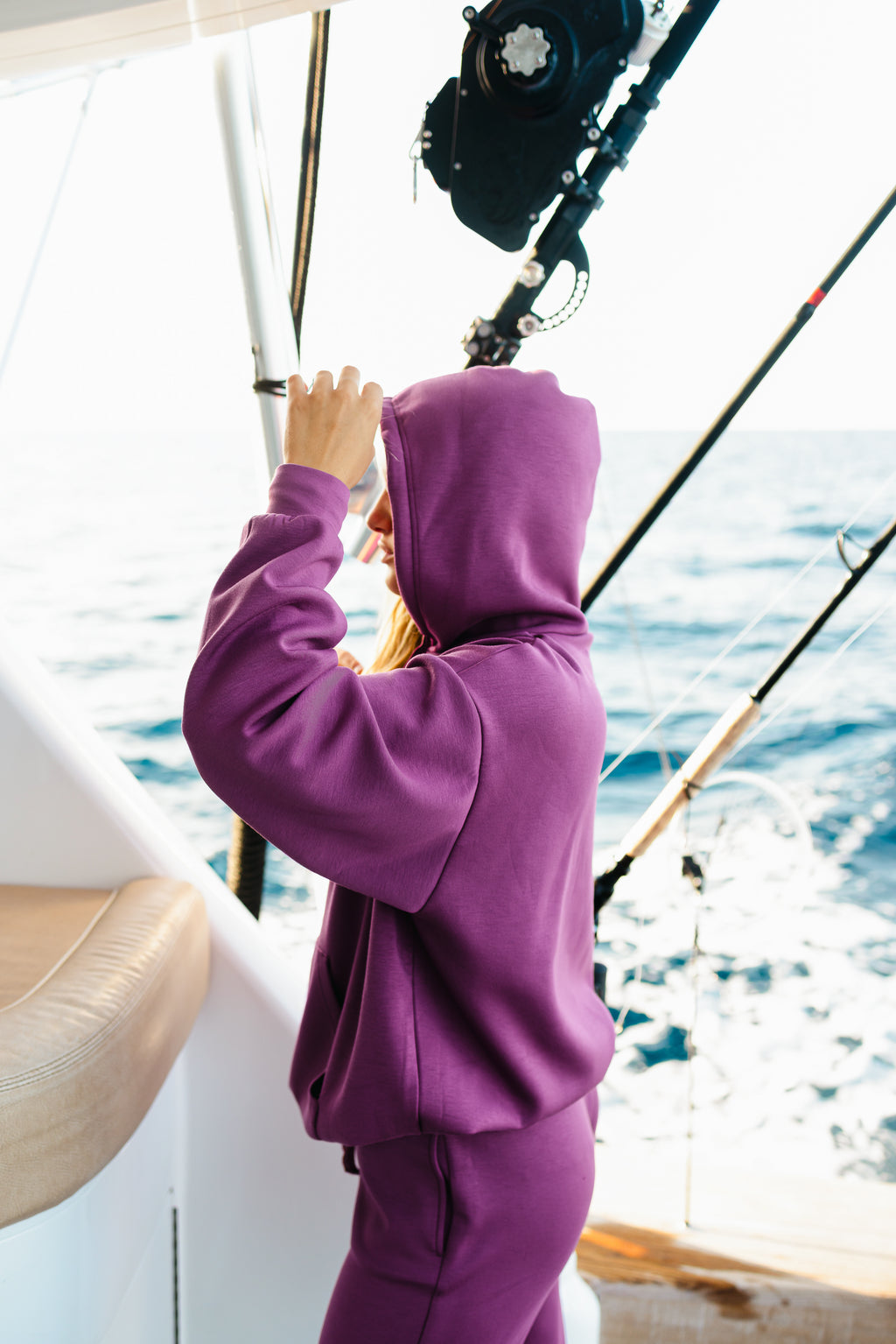 Plum Tide Hoodie