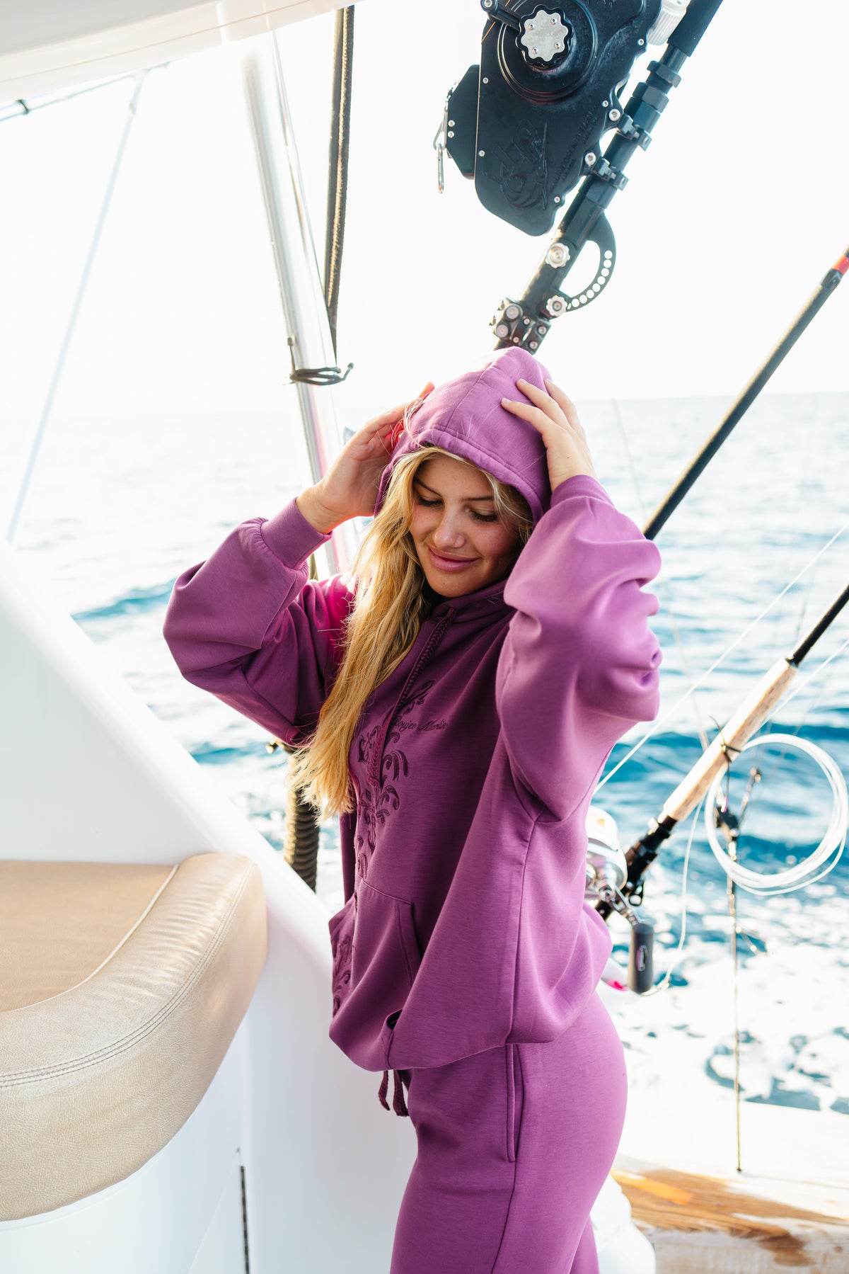 Plum Tide Hoodie