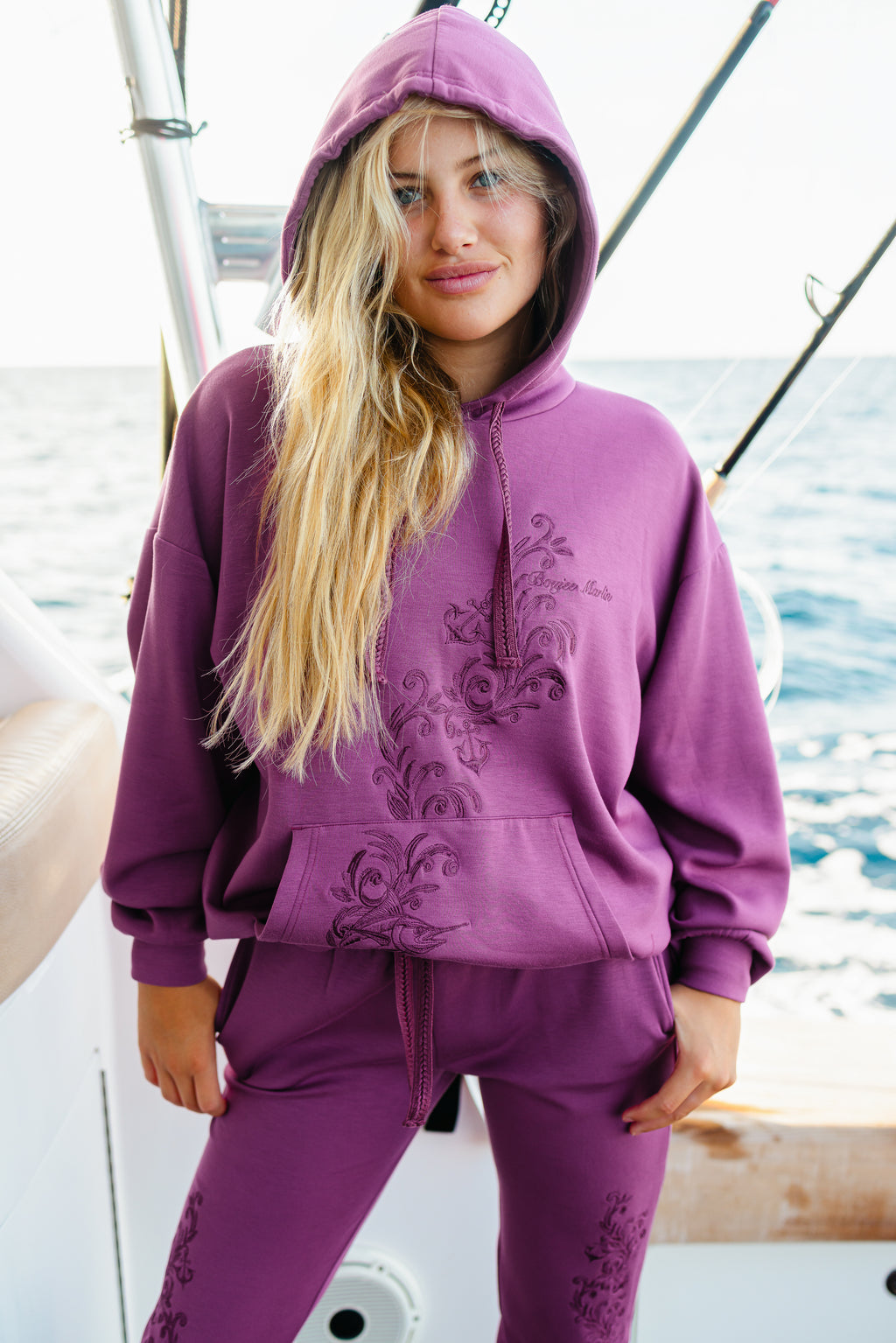 Plum Tide Hoodie
