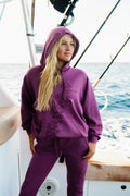 Plum Tide Hoodie
