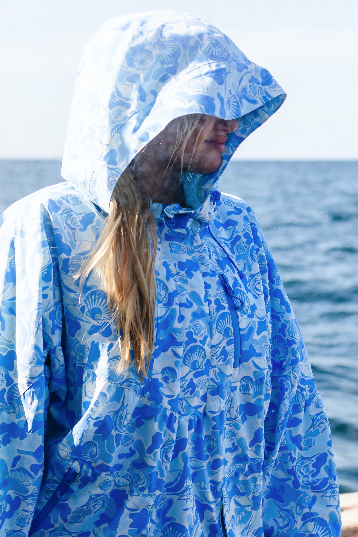 High Seas Jacket - Blue Camo