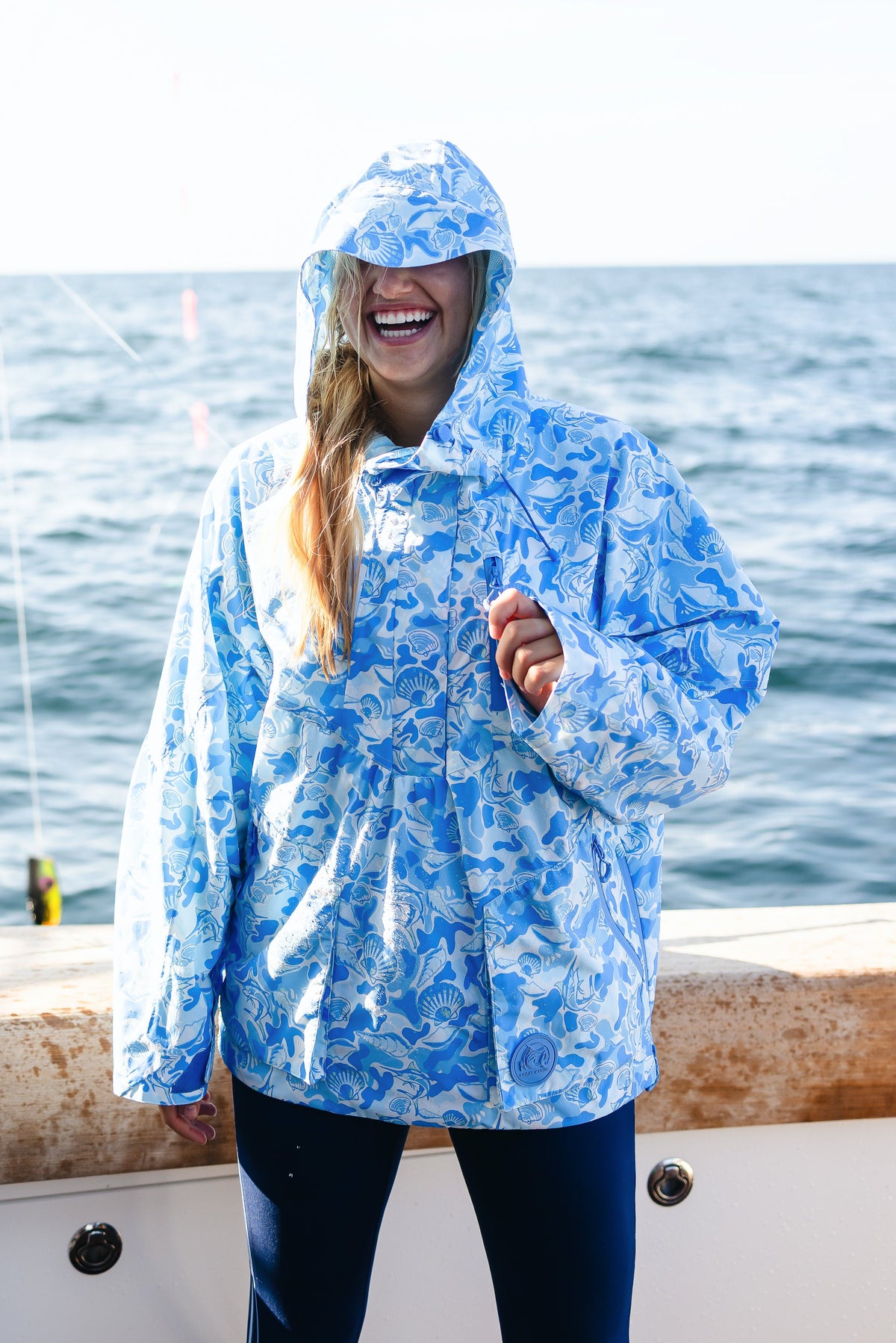 High Seas Jacket - Blue Camo