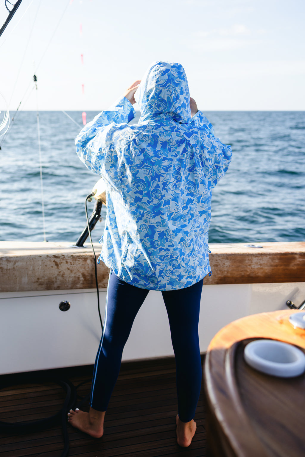 High Seas Jacket - Blue Camo