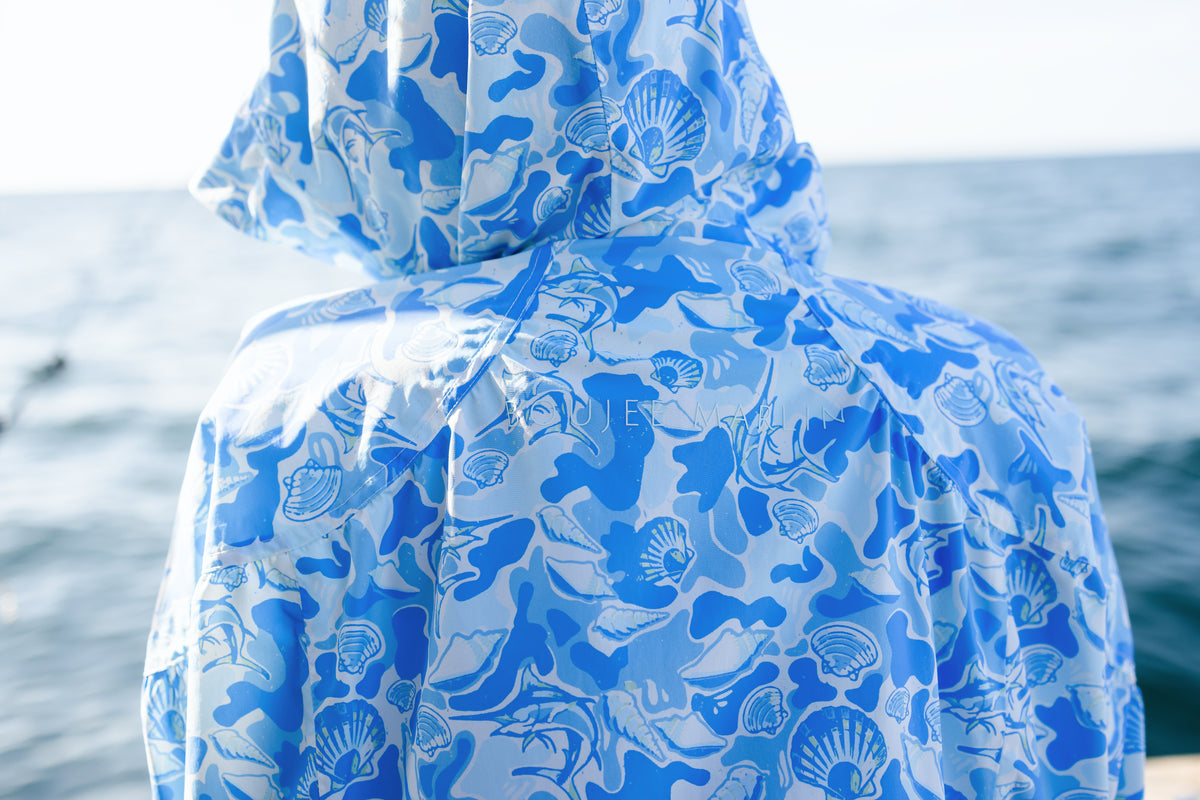 High Seas Jacket - Blue Camo