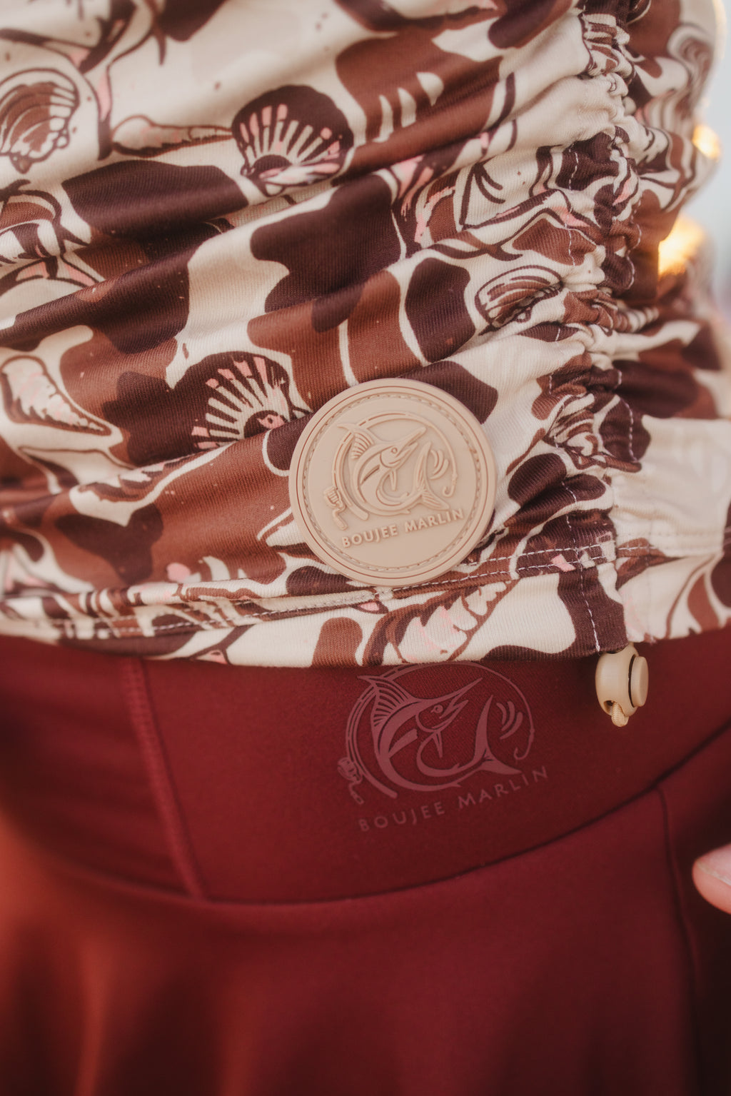 Tight Lines Hoodie - Deep Brown Camo