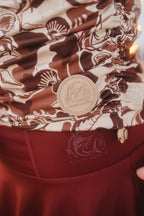 Tight Lines Hoodie - Deep Brown Camo