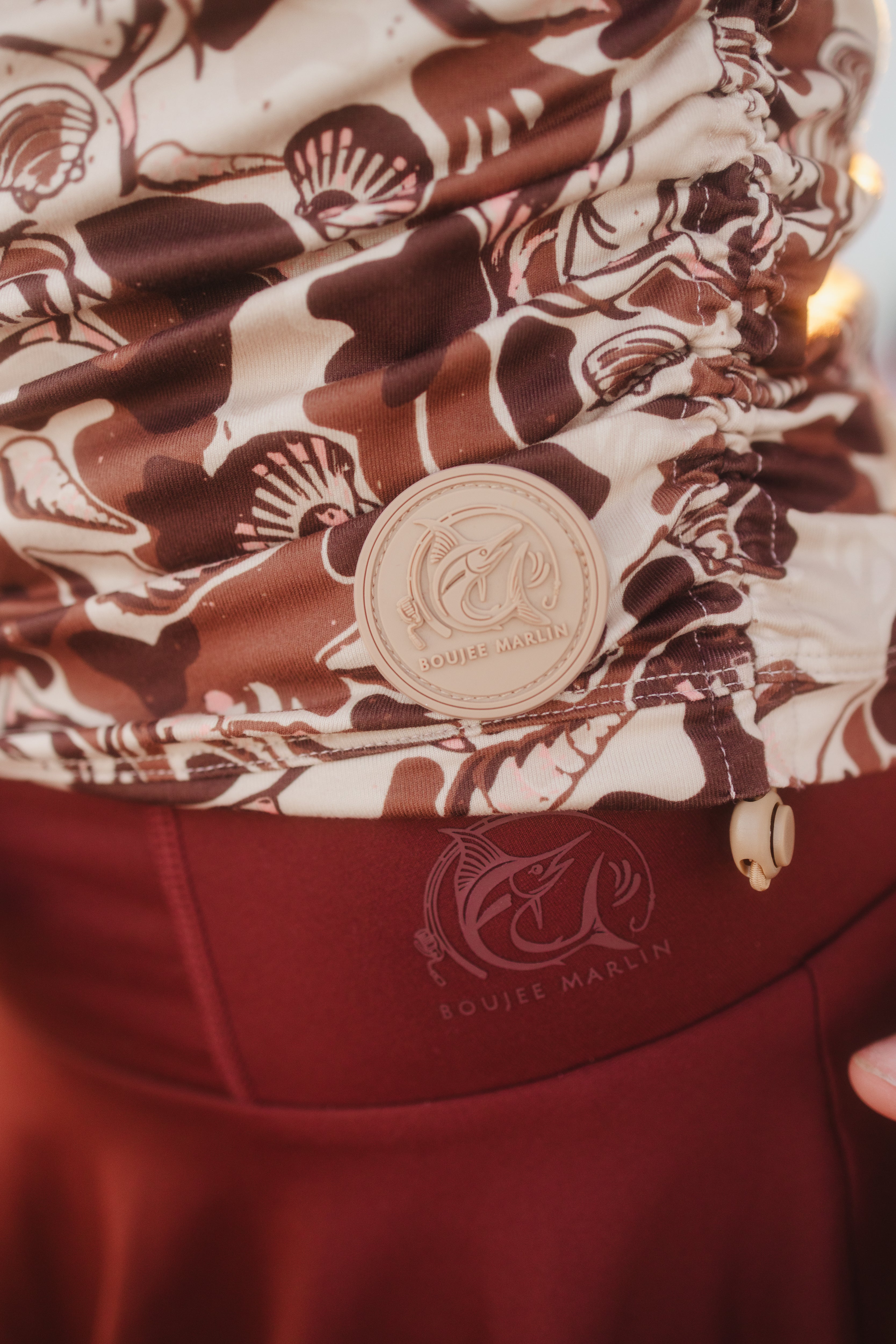 Tight Lines Hoodie - Deep Brown Camo