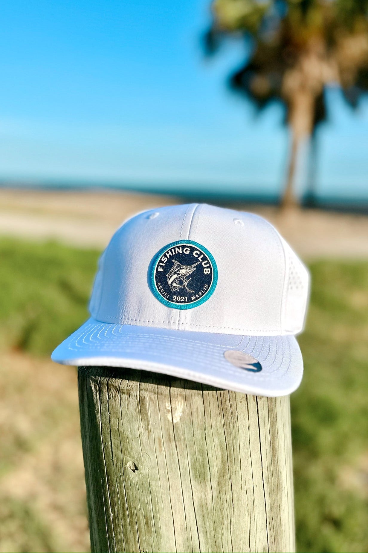 Unisex Fishing Club Trucker Hat Boujee Marlin
