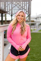 Tight Lines Hoodie - Pink Marlin