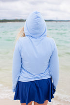 Tight Lines Hoodie - Bluefin