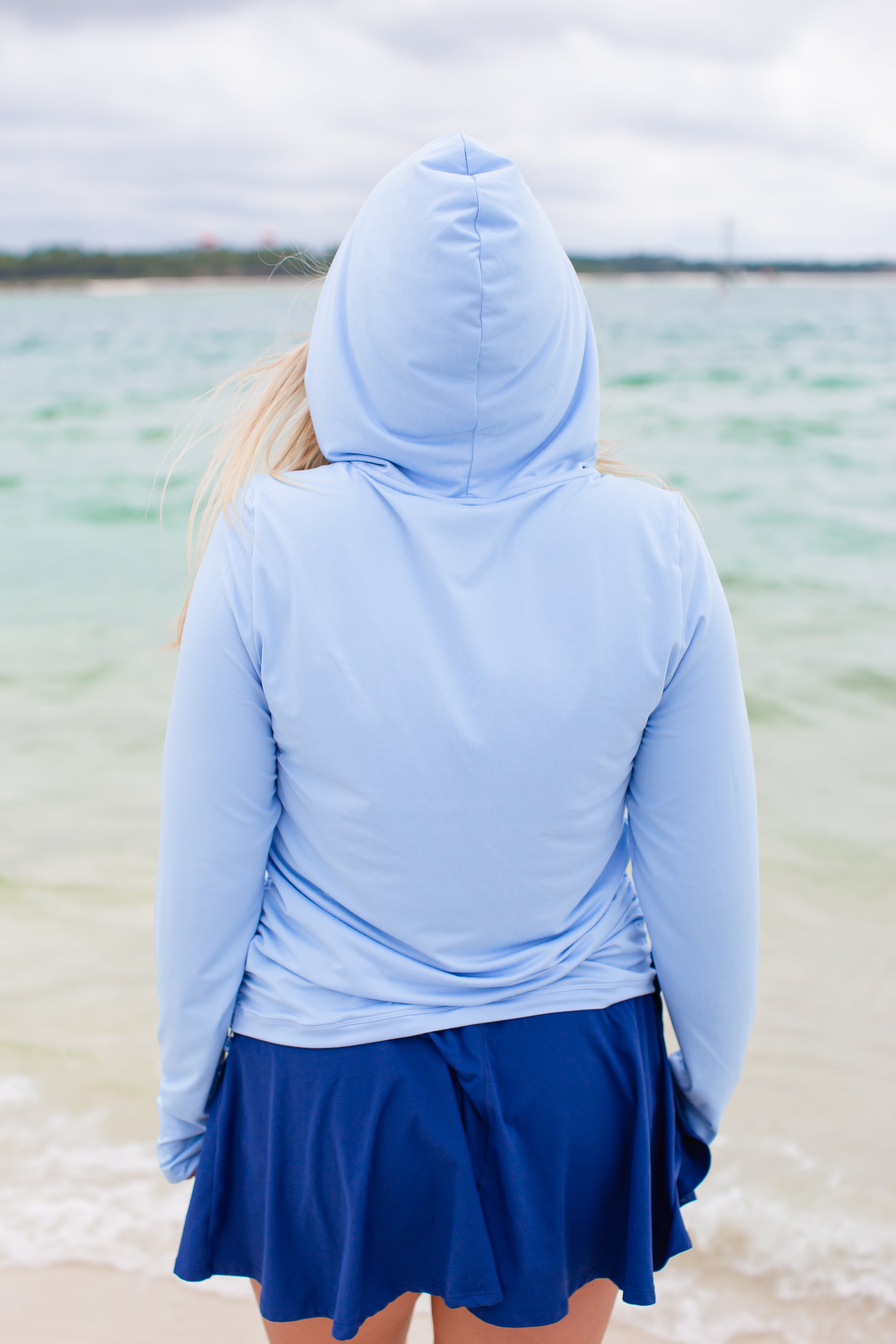 Tight Lines Hoodie - Bluefin